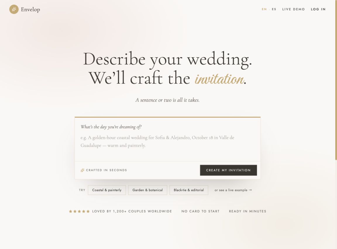 Wedding Envelop product screenshot